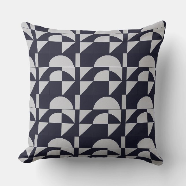 Almofada Contemporary Living: Seamless Geometric Pattern Co (Frente)