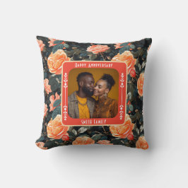 Almofada Contemporary True Love Anniversary Throw Pillow