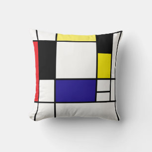 Almofada Contexto do PixDezines Mondrian Arts 1/diy
