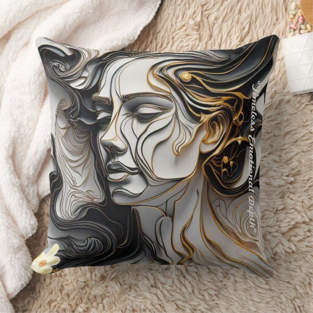 Almofada "Contrasting Sentiments Rise" (Cobertor)