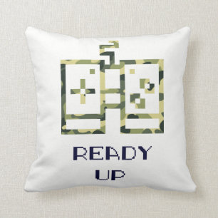 Almofada Controlador de Video Game Camuflado Pronto Gamer