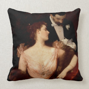 Almofada Convite à valsa, 1895 (óleo em canvas)