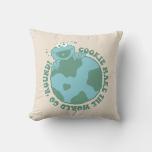 Almofada Cookie Monster   Cookies Fazem o Mundo Girar