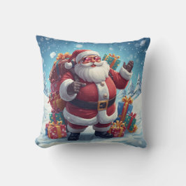 Almofada Cool Santa Pillow – Festive Charm for Cozy Spaces