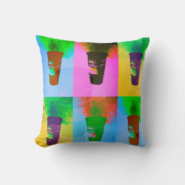 Almofada copos de pop