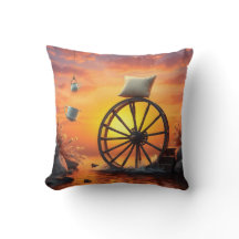 Copos e Travesseiros de café