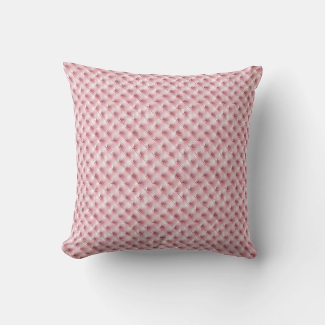 Almofada Coquete Diamante Rosa Vintage (Frente)
