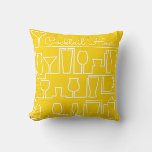 Almofada Coquetel amarelo