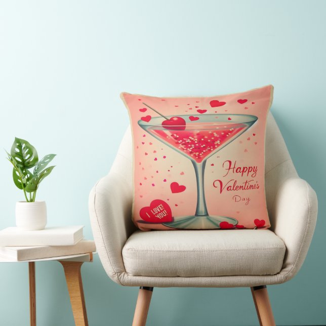 Almofada Coquetel Mid Century Valentine Martini (Cadeira)