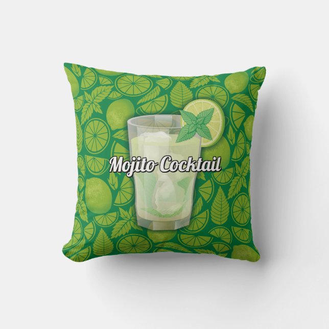 Almofada Coquetel Mojito (Frente)