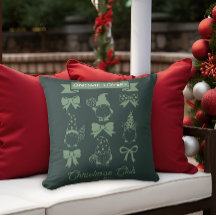 Coquette Gnome Lovers Christmas Club -Sage | Verde