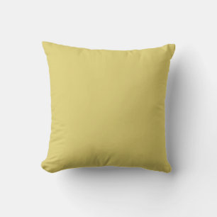 Almofada Cor Amarelo Dourado Empoeirado