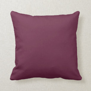 Almofada Cor comum sólida Mauve antiga