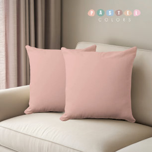Almofada Cor Cor rosa-rosa do Salmão Pêssego Pêssego Suave