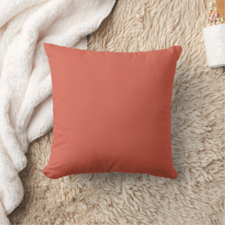 Almofada Cor Damask Vermelho Sólido 