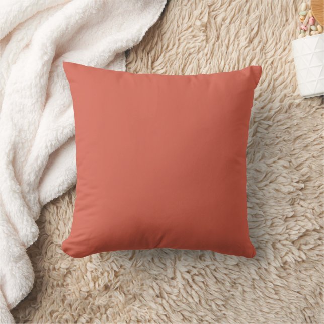 Almofada Cor Damask Vermelho Sólido  (Cobertor)
