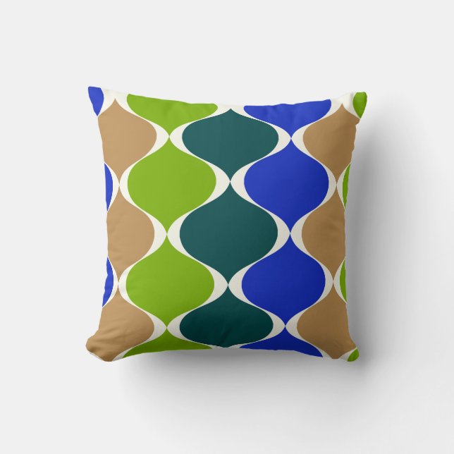 Almofada Cor de fundo do mod oge DIY do PixDezines (Frente)