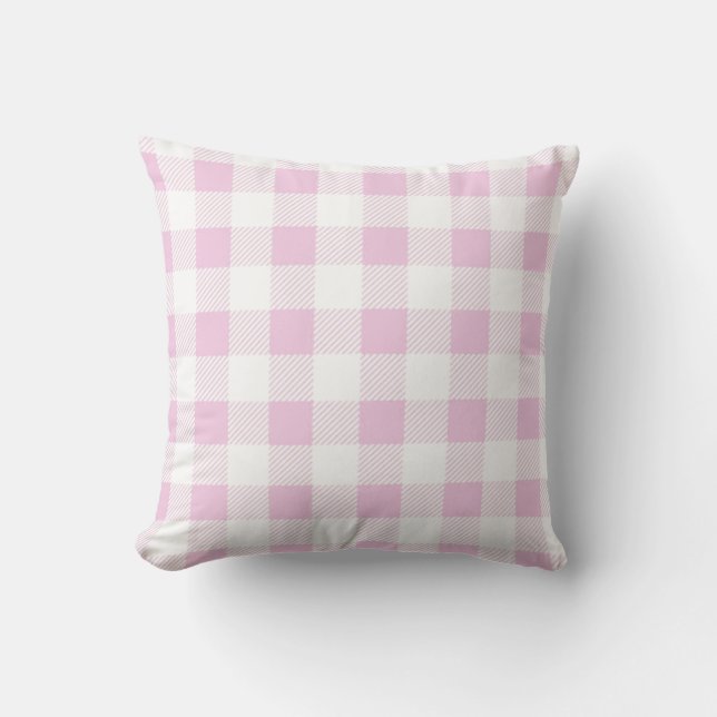 Almofada Cor-de-rosa clássica (Frente)