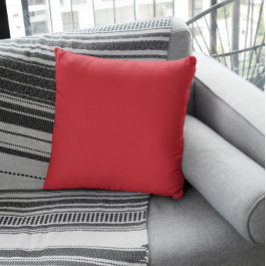 Almofada Cor de Tendência - Vermelho Vibrante