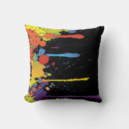 Almofada COR FUNNY SPLASH II + seu backgr. & ideias