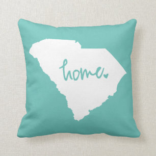 Almofada Cor Home do costume de South Carolina