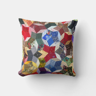 Almofada Cor Múltipla de Filtro de Padrão Geométrico
