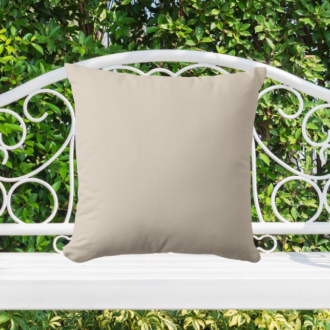 Almofada Cor Sólida do Linn Natural (Criador carregado)