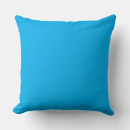Almofada Cor Sólida Oceano Azul, Moderno, Simples, Tendênci