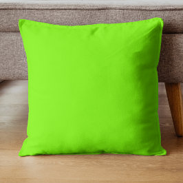 Almofada Cor Sólida Verde Grass | Clássico | Elegante