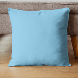 Almofada Cor Sólido Azul Bebê | Clássico | Elegante