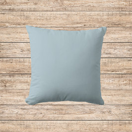 Almofada Cor Sólido Azul Pastel