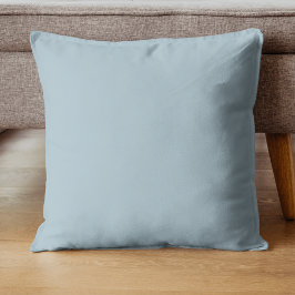 Almofada Cor Sólido Azul Pastel | Clássico | Elegante