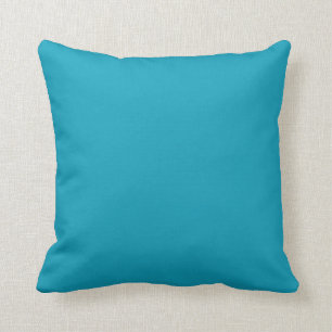 Almofada Cor Sólido Verde Azul Aqua - Cor - Tonalidade