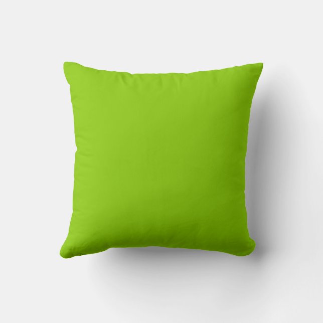 Almofada Cor Verde Sólido Brat (Verso)