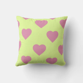 Almofada Coração Crítico Romântico Moderno e Elegante Rosa