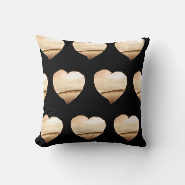 Almofada Coração Cromo Padrão 3 (Frente)