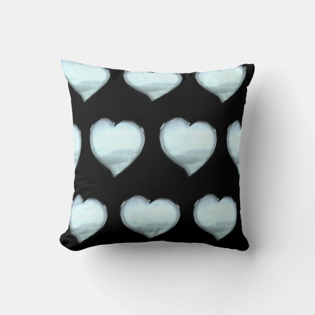 Almofada Coração Cromo Padrão 6 (Frente)