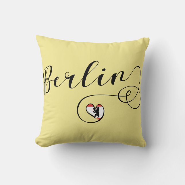 Almofada Coração de Berlim Cushion (Frente)