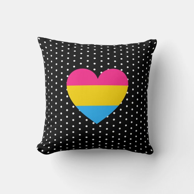 Almofada Coração Orgulho Pansexual (Frente)