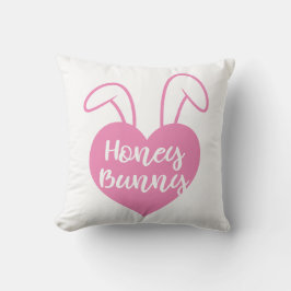 Almofada Coração rosa Honey Bunny