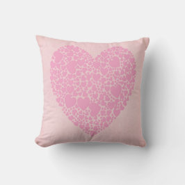 Almofada Corações de Rosa
