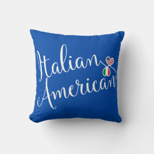 Almofada Corações Entwinados Italianos Americanos Jogam Cus