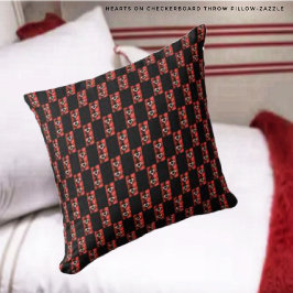 Almofada Corações no Quadro de Verificação