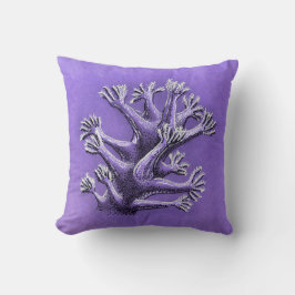 Almofada Coral Reef Roxo Marinha Arte