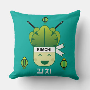 Almofada Coreano Kimich Healthy Cabbage Comidas Apr