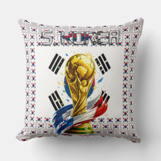 Almofada Coreia do Sul 🇰🇷 Futebol | Copa do Mundo de 2026