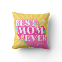 Cores Brilhantes Típica Retroativa Melhor Mãe De T