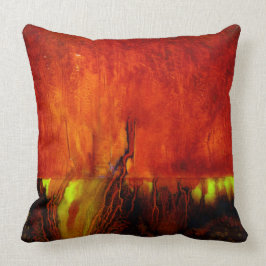 Almofada Cores de reparo Travesseiro decorativo RED -2 lado