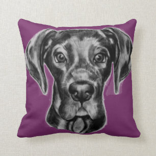 Almofada Cores do travesseiro decorativo dois de great dane