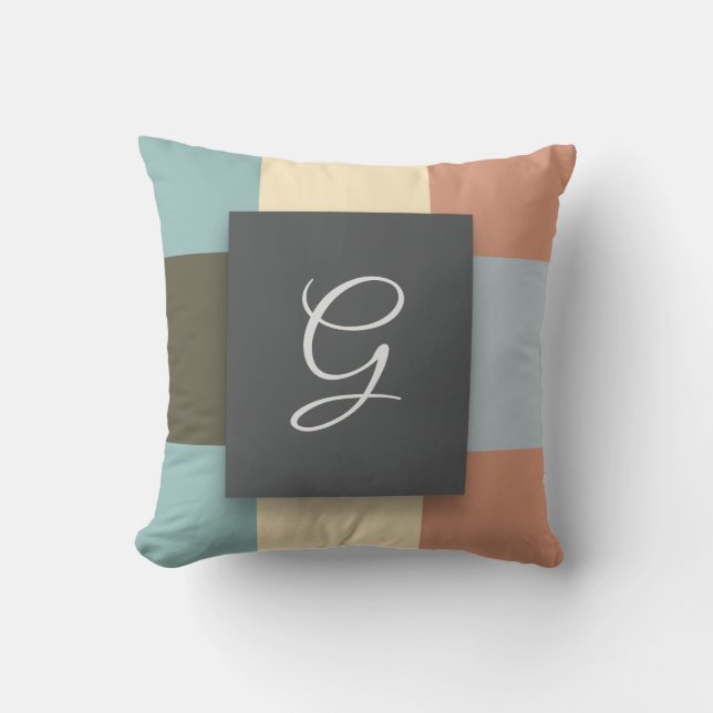 Almofada cores quadradas (Frente)